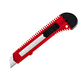 Нож 18мм, со сдвижным фиксатором, сегмент. лезвия, MIRAX Нож 18мм, со сдвижным фиксатором, сегмент. лезвия, MIRAX