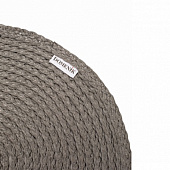 Сервировочная салфетка круглая 38см серая DMP23 Сервировочная салфетка круглая 38см серая DMP23