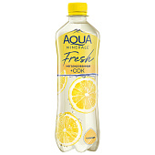  Вода Аква Минерале "Лимон" 0,5л негаз 