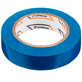  ЕРМАК Изолента ПВХ в/с синяя, шир. 15+-2мм, 10м, толщ 0,15мм 