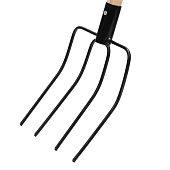  Вилы 4-х рогие сенные,210х310мм,с черенком Россия// СИБРТЕХ, 63807 