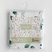Скатерть (рогожка) 180х144 Доляна Eucalyptus 4682756