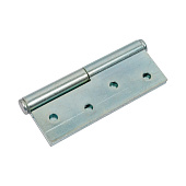 Петля накладная ПН1-100 цинк левая Кунгур Петля накладная ПН1-100 цинк левая Кунгур