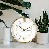  Часы настенные Эдит, 5005007, d 30,5 см, золото 