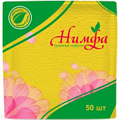 Салфетки бумажные Нимфа 1слоя 23х23 Желтые 50 штук (ф70) Салфетки бумажные Нимфа 1слоя 23х23 Желтые 50 штук (ф70)