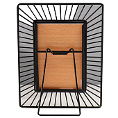 Фоторамка 10х15 металл Солнце черный 18х237 10702244 Фоторамка 10х15 металл Солнце черный 18х237 10702244