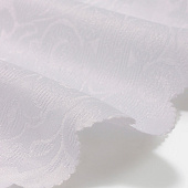  Скатерть «Доляна», круглая, белая, d=200 см 