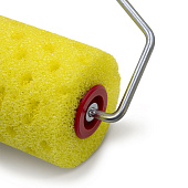 Валик структурный с рукояткой, "Горошек", ось 6мм, 240мм Валик структурный с рукояткой, "Горошек", ось 6мм, 240мм