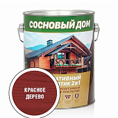  Антисептик СОСНОВЫЙ ДОМ красное дерево 0,8л 