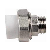Муфта комб разъемная НР 32х3/4" PPR Муфта комб разъемная НР 32х3/4" PPR