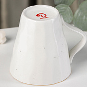 Кружка фарфоровая Доляна «Млечный путь», 300 мл, цвет белый в крапинку 5287703 Кружка фарфоровая Доляна «Млечный путь», 300 мл, цвет белый в крапинку 5287703