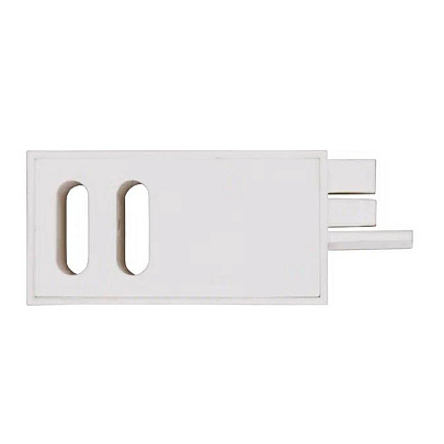  Наконечник МОДЕРН "Лайн"  белый (пара) в упаковке 