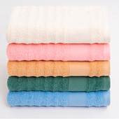 Полотенце 30х50 махровое Мелек (пл.400гр/кв.м) (М-123, кремовый) Полотенце 30х50 махровое Мелек (пл.400гр/кв.м) (М-123, кремовый)