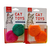  Набор игрушек NUNBELL д/кошек Мяч 2шт d=5см микс арт.10922-8784 Код270695 