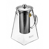 Чайник заварочный стеклянный 0,9л с ситечком Linea FRANCO 93-FR-TEA-10-900 