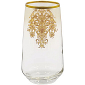  Набор стеклянных стаканов для воды DECORES Ажур с золотым декором 6 шт. DCS1055 