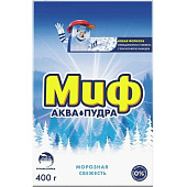 Стиральный порошок для белого МИФ ручная стирка Морозная свежесть 400г