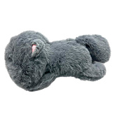 Мягкая игрушка Котик-пухляш 28 см, серый, FJ-30 Мягкая игрушка Котик-пухляш 28 см, серый, FJ-30