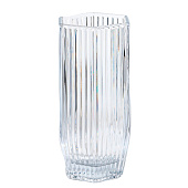  Ваза «Эдисон», линии, 28х13.5 см, стекло 10872848 