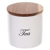 Банка для хранения "White magic" 500мл 10х10,5см для чая 315-0408 Банка для хранения "White magic" 500мл 10х10,5см для чая 315-0408