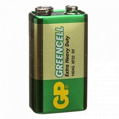 Батарейка 9V GREEN CELL/GP Батарейка 9V GREEN CELL/GP