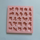  Форма силиконовая "Новогодний микс" 17,5х14х2,5см 892-275 