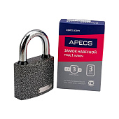  Замок навесной PD-01-63  АПЕКС /6 
