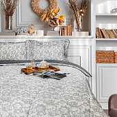  Комплект постельного белья евро Cleo сатин 32/008-NBO 