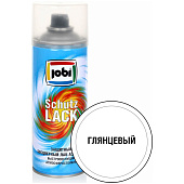  Лак аэрозольный акриловый глянцевый бесцветный JOBI 520мл 