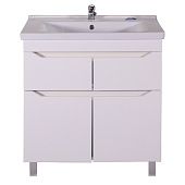  Тумба Бари 80-2.2 напольная с раковиной Миранда 80 