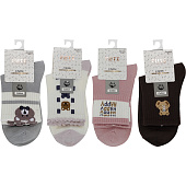  Носки женские Fute р. 36-40, цвет микс, высокий паголенок, 5639 