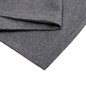  Наволочка SL Home "Деним" 70х70+2 см, цв.темно-серый, 100% жатый хлопок 10245452 