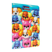 Блокнот MyArt Тренд Тетрадь, 40 л, в клетку, собачки, Т40-0709 Блокнот MyArt Тренд Тетрадь, 40 л, в клетку, собачки, Т40-0709