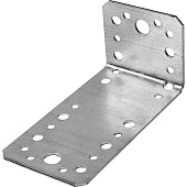 Угол крепежный асимметричный KUAS 130x50x65x1.8-2,0мм цинк
