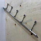  Вешалка настенная 5 крючков хром 