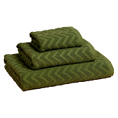 Полотенце 50х90 махровое LoveLife Zig-Zag цвет тёмная трава, 100% хл, 450 гр/м2 Полотенце 50х90 махровое LoveLife Zig-Zag цвет тёмная трава, 100% хл, 450 гр/м2