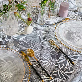 Скатерть (саржа) Этель Palm leaves 149х220 см Скатерть (саржа) Этель Palm leaves 149х220 см