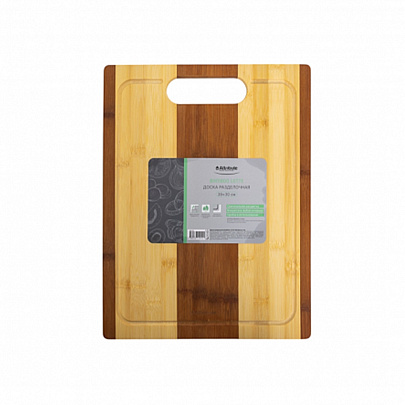 Доска разделочная BAMBOO LOTTE 39x30x1 ABL003 Доска разделочная BAMBOO LOTTE 39x30x1 ABL003