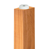 Накладка пластиковая для мебельных ножек D24мм H7мм прозрачная, 4шт Накладка пластиковая для мебельных ножек D24мм H7мм прозрачная, 4шт