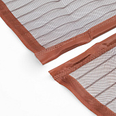  Штора антимоскитная 210х100см на магнитах, коричневый 272194 