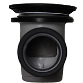  Сифон для душевого поддона WIRQUIN "Tourbillon" D50-40/50 черный матовый 2 крышки 30724776 