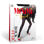 Колготки Minimi Rock Star 100, цвет Nero, размер 4