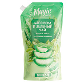 Мыло жидкое MAGIC BOOM 1000мл Алоэ Вера дой-пак