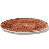 Блюдо для подачи Magistro Wood, 16х14х0.6 см, 10663049