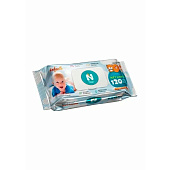  Влажные салфетки NATURAL FRESH 120шт Baby Blue (с клапаном) 