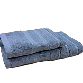  Полотенце 50х90 махровое Elegans серовато-синий 