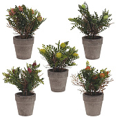 Искусственный цветок 9х9х18 см, микс, 797775 Искусственный цветок 9х9х18 см, микс, 797775