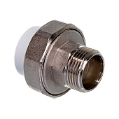 Муфта комб разъемная НР 25х3/4" PPR Муфта комб разъемная НР 25х3/4" PPR