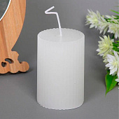 Свеча "Французская ночь" 5х7,5, Белый Свеча "Французская ночь" 5х7,5, Белый
