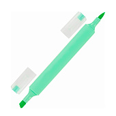  Набор текстовыделителей 6 цветов Пастельные 1-3 мм, двусторонний, (острый+скошенный), с клипом, H2358, DH-93/DB-290 